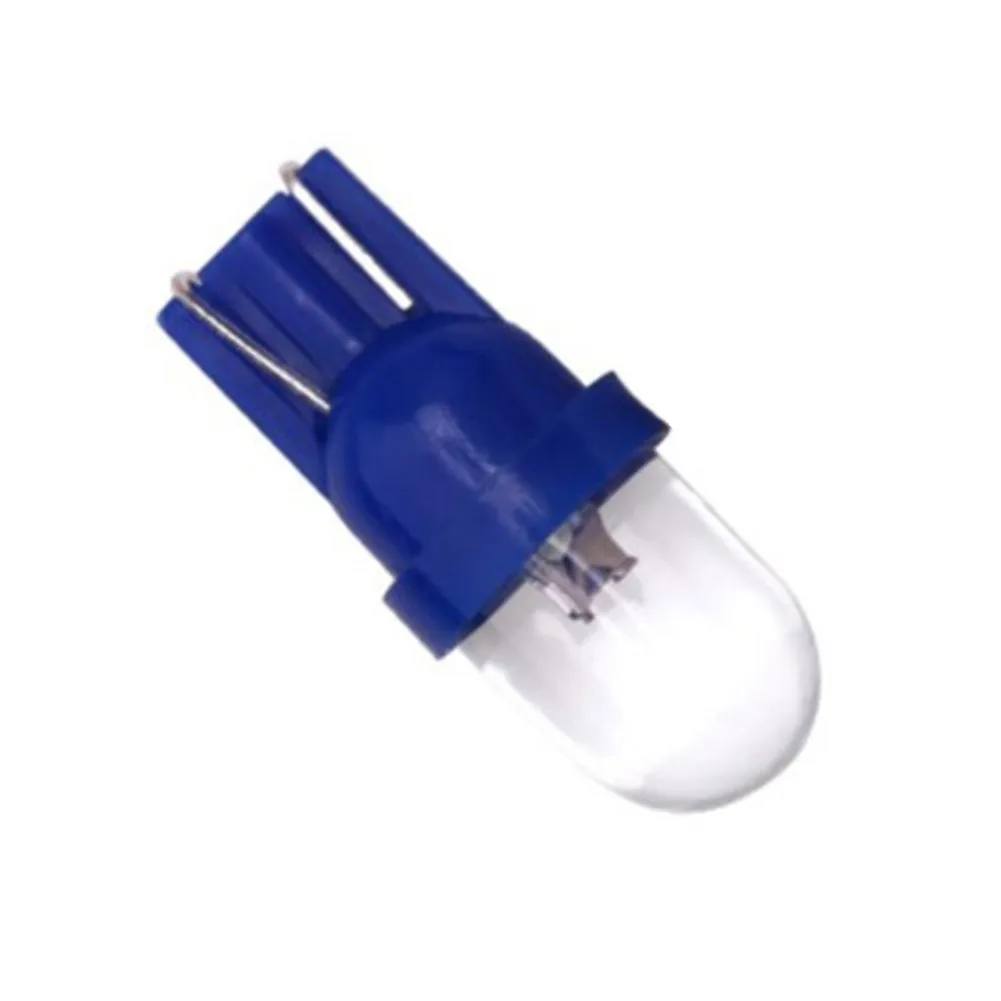 

10pcs Dash Accessory Instrument Light Blue Gauge LED T10 168 2825 W5W 2886X Universal