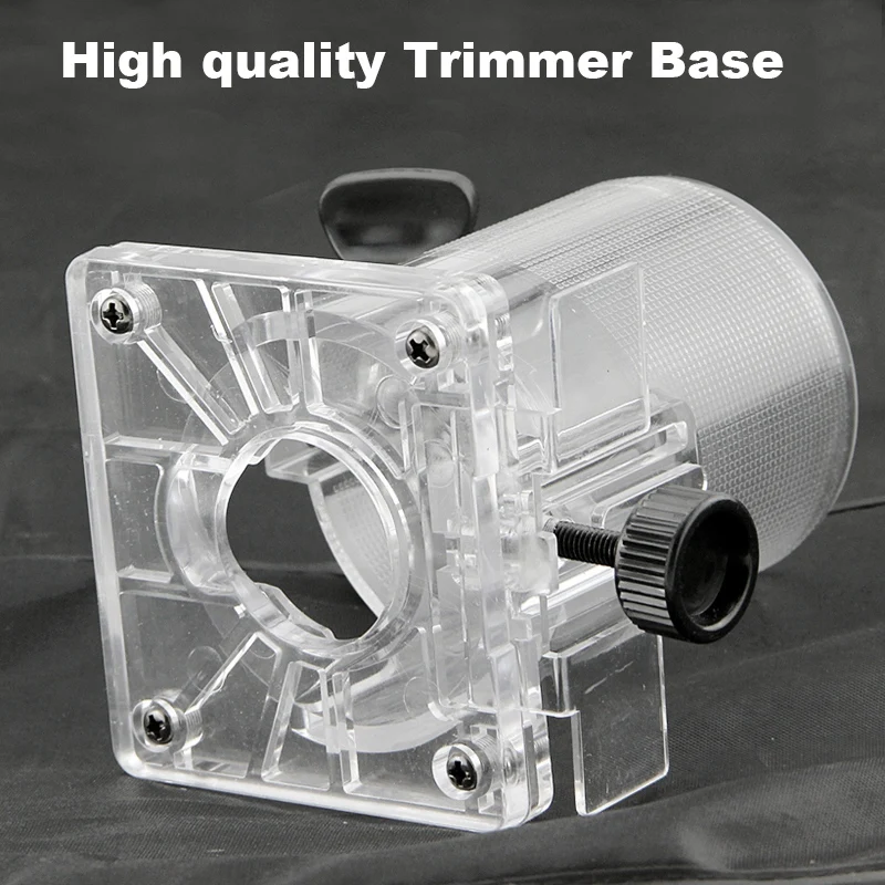 Деревообрабатывающий триммер аксессуары твердая пластиковая основа щит с 2