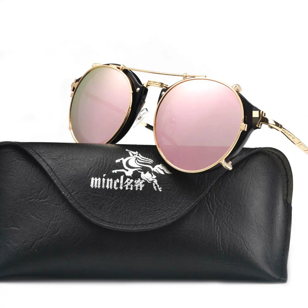 Оправа для очков 2 в 1 женщин и мужчин зажим вождения магнитная оправа