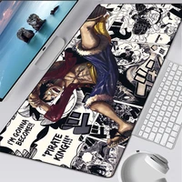 one piece cartoon mouse pad anime notebook computer mousepad gaming gamer laptop speed keyboard manga mouse mat holiday gift
