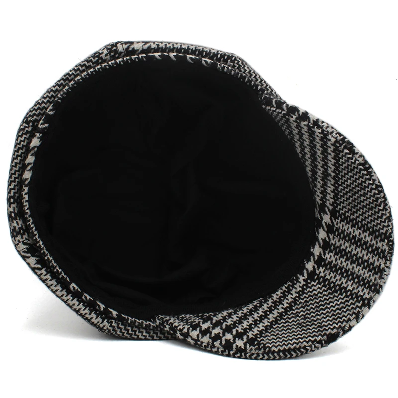 Кепки клетчатые в клетку для мужчин и женщин зимние размеры США 7 1/4