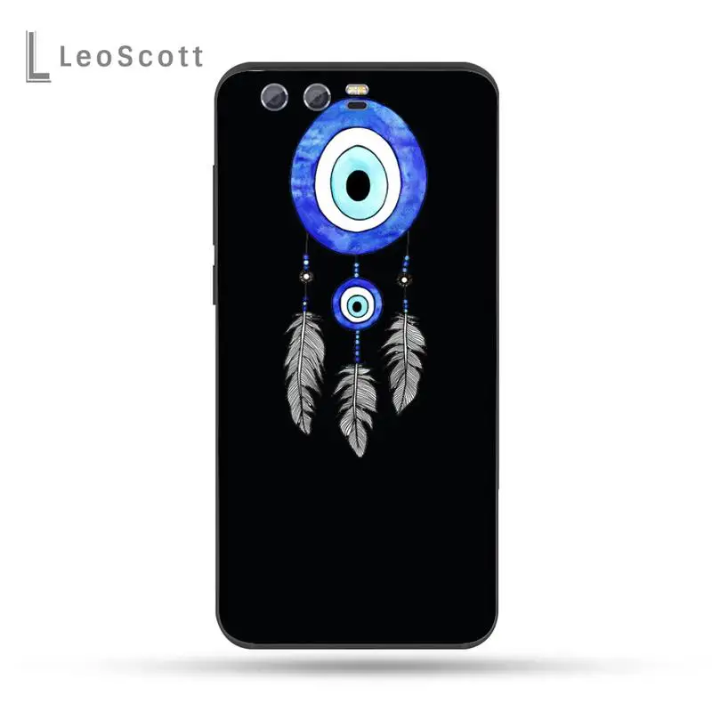 

Evil Eye Illustrations Phone Case For Huawei Honor view 7a5.45inch 7c5.7inch 8x 8a 8c 9 9x 10 20 10i 20i lite pro