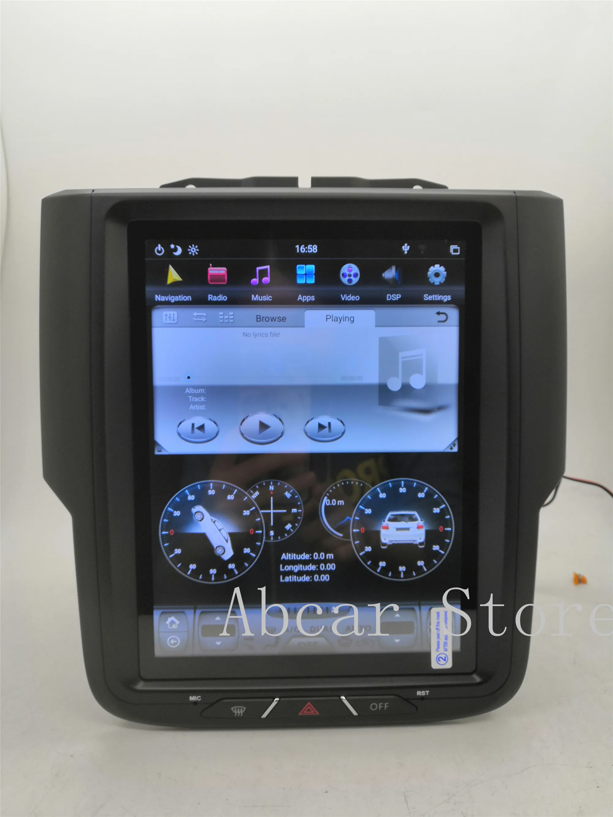 10 4 ''Tesla style Android 9 0 автомобильный dvd-плеер GPS-навигация для Dodge RAM 1500 2014-2018 стерео