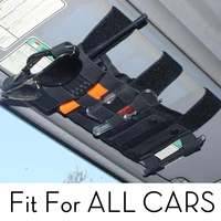 car sun visor edc organizer tool pack holder sunshade storage bag stowing tidying fit all cars jeep suv benz bmw car accessories