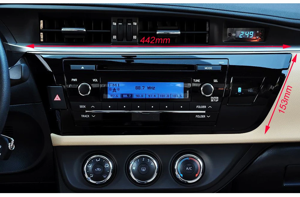 SINOSMART 2.5D ips Android 8,1 автомобильный Радио gps навигатор плеер для Toyota Corolla/Lewin 32EQ DSP, 4G ram опционально