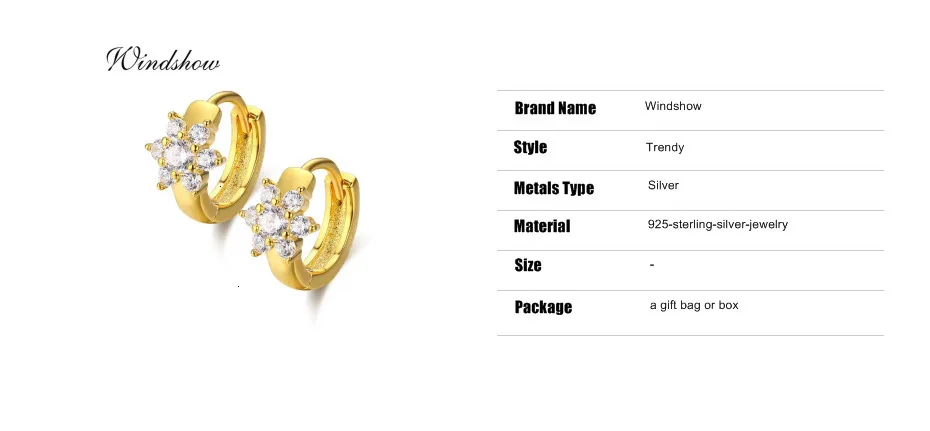 Cute 925 Sterling Silver Gold Color Flower Circle Small Loop Huggie Hoop Earrings For Women Jewelry Kids Baby Girls Arose Argola
