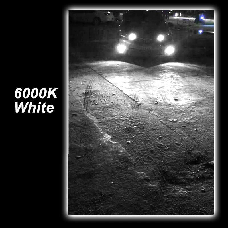 6000 К Холодный Белый CNSUNNY светильник H11 9005/HB3 9006/HB4 светодиодный Противотуманные фары Дневные Фары Светильник головной светильник лампочка 2400Lm 6000K белый 3000K желтый H9 H8 H16 авто передняя противотуманная фара - Испускаемый цвет: 6000 К Холодный Белый