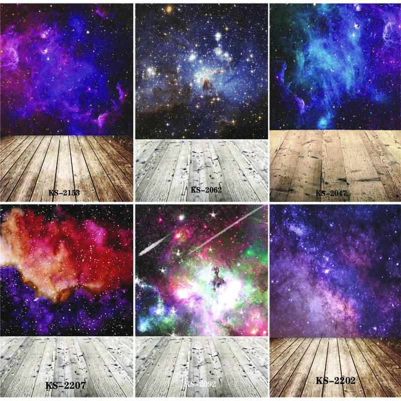 

Vinyl Custom Photography Backdrops Prop Starry floor Theme Photography Background #0174