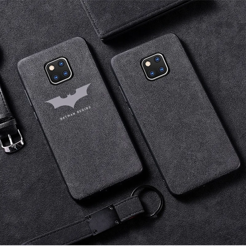 Suede Fur Leather Case For Huawei P10 Plus P20 P30 Pro Mate 10 20 30 Matte Soft Cover Honor V9 V10 V20 P Smart Coque |