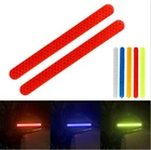 Наклейки на зеркало заднего вида, отражающие, 2 шт., светоотражающая лента для автомобиля