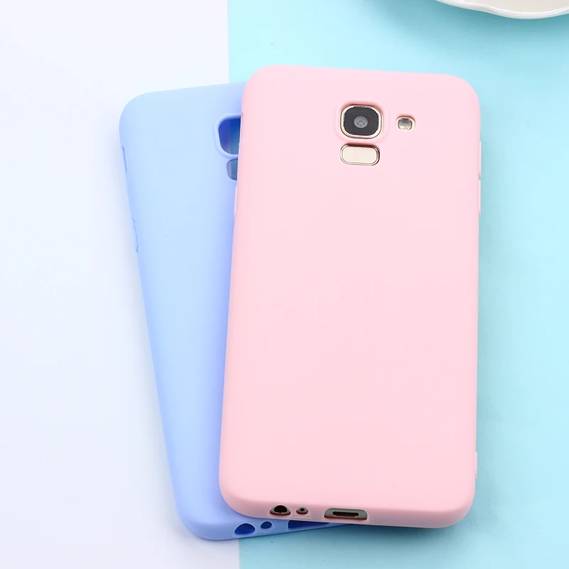 Матовая задняя крышка из ТПУ карамельный чехол для Samsung Galaxy A3 A5 2017 Чехлы Мягкий