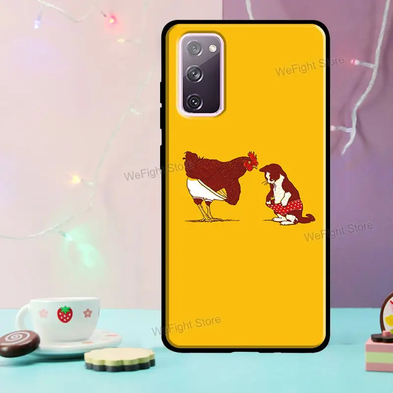 Чехол для Samsung Galaxy S20 FE S8 S9 S10 Plus S10e Note 9 10 20 | Мобильные телефоны и аксессуары