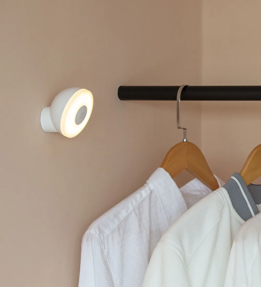 Новейший Xiaomi Mijia ночник 2-го поколения MJYD02YL магнитное притяжение ночник 360 Вращающийся Регулируемый