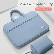 Laptop Bag Case for Macbook Air Pro M1 13.3 14 15 Laptop Sleeve 15.6 Notebook Bag For Dell Acer Asus HP Business Women Handbag