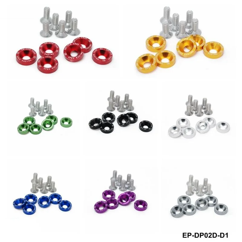 D1 Spec M8 JDM Автомобильная Модифицированная шестигранные крепежные детали шайба