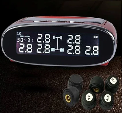 solar charge external Tire Pressure Monitoring System (TPMS) RYDAN-008(external) for 6 wheels