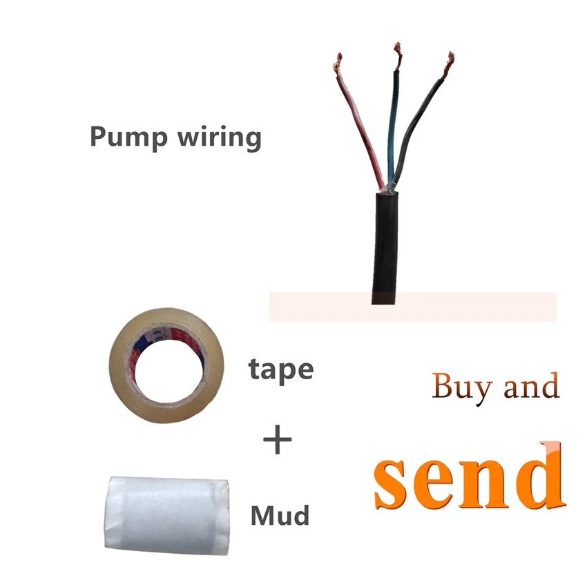Помпа для глубоких центробежных насосов 24 В постоянного тока 3000 л/час 20 м |
