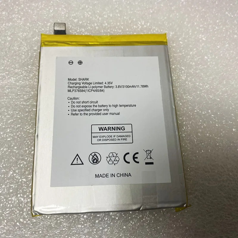 Высококачественный аккумулятор 3100 мАч для сотового телефона Qilive MLP376584 1ICP4/65/84|battery