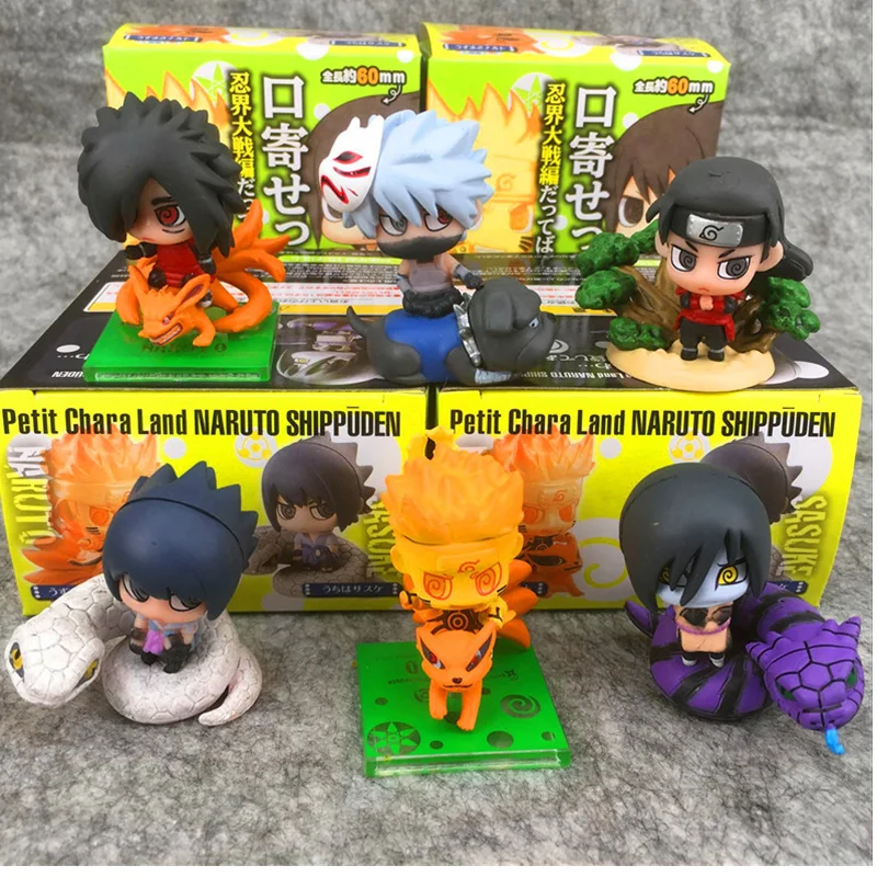 

Naruto Psychic Ninja World Wars Doll Boxed Ornaments Action Figures Anime Figure Figurine Manga Child Toy Blind Box Gift Toys