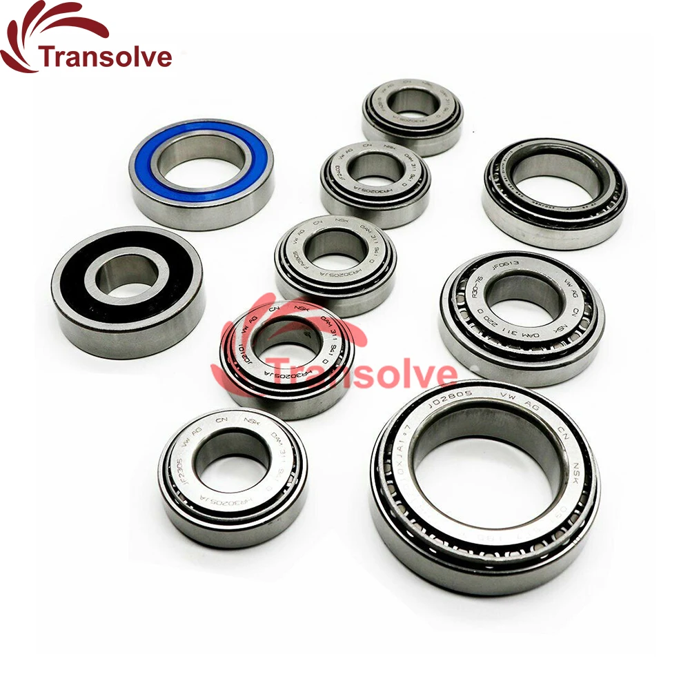 Новый комплект подшипников 10 шт./компл. Авто Трансмиссия 0AM DQ200 DSG 7 Скорость NSK