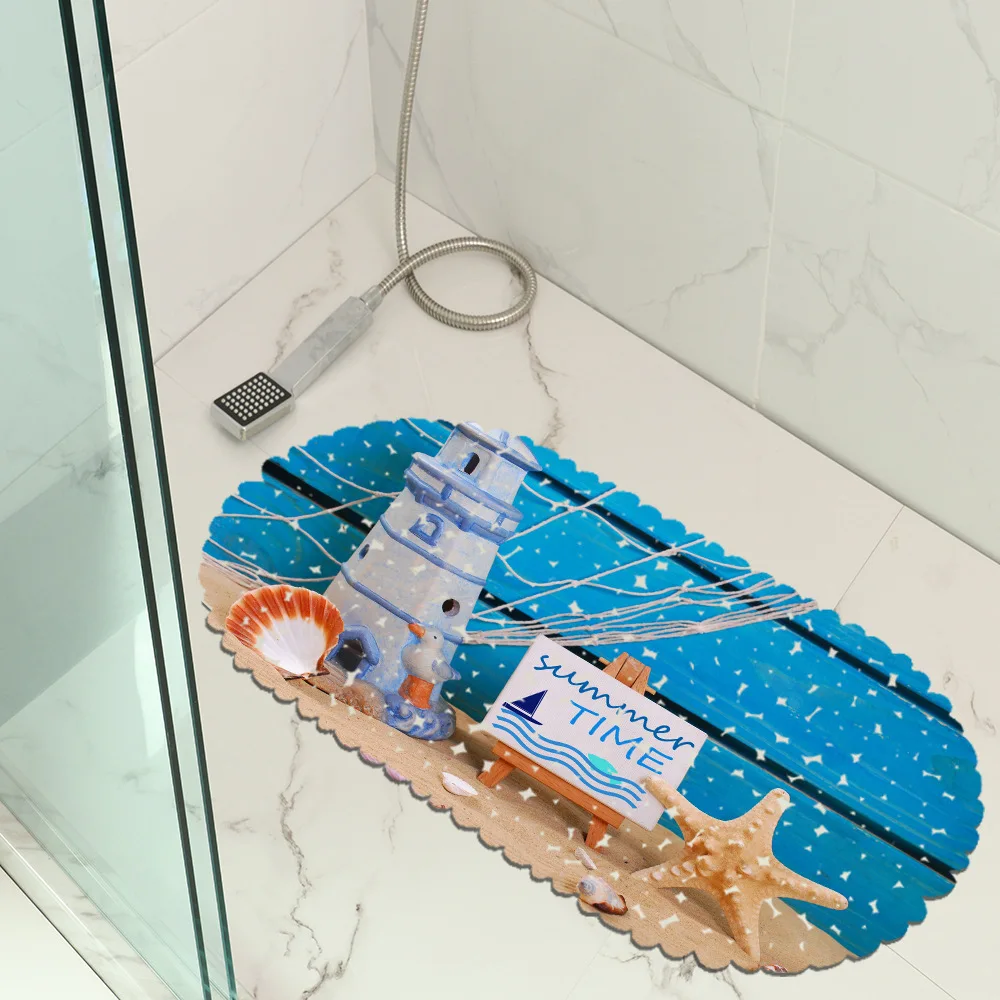 

Balcony bathroom mat waterproof anti slip door mat