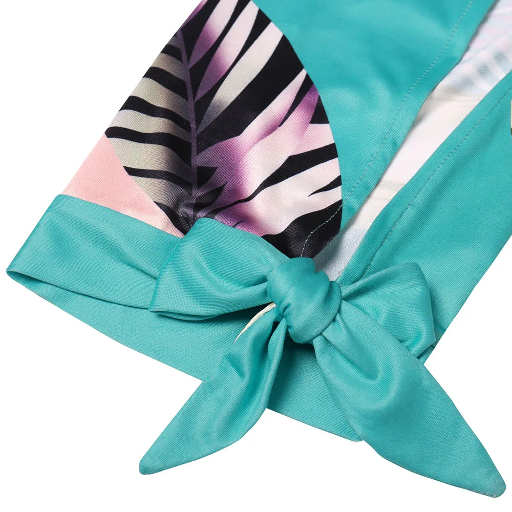 

Women Pants Bohemian Styles Leaf Printing Fitness Side Stripe Long Pant Fashion Slim Sexy High Waist Leggings Woman Pants