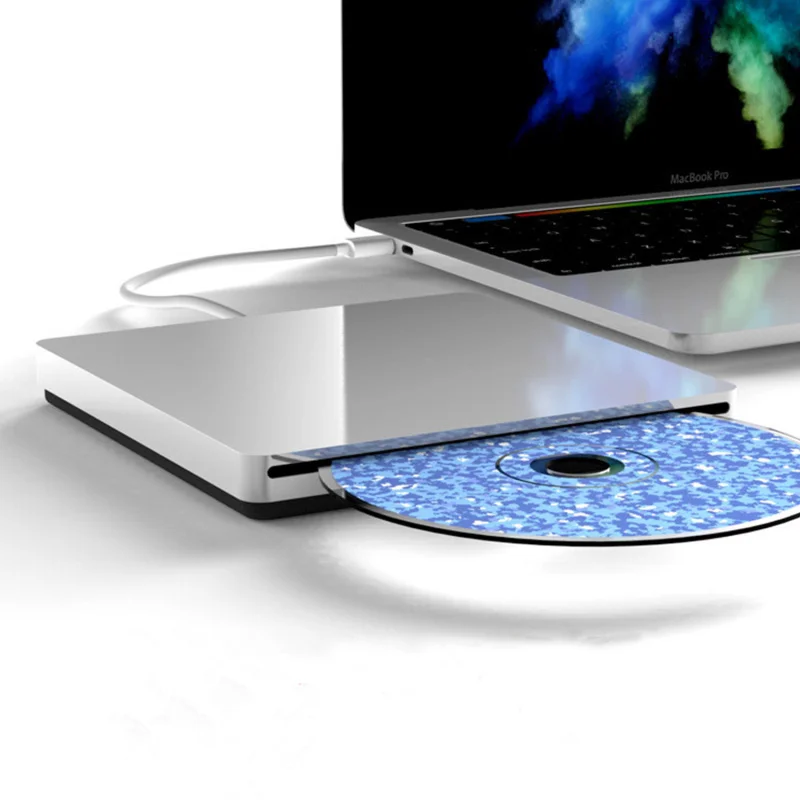 USB 3 0 слот нагрузки диск внешний dvd плеер CD/DVD RW горелки писатель рекордер Superdrive для