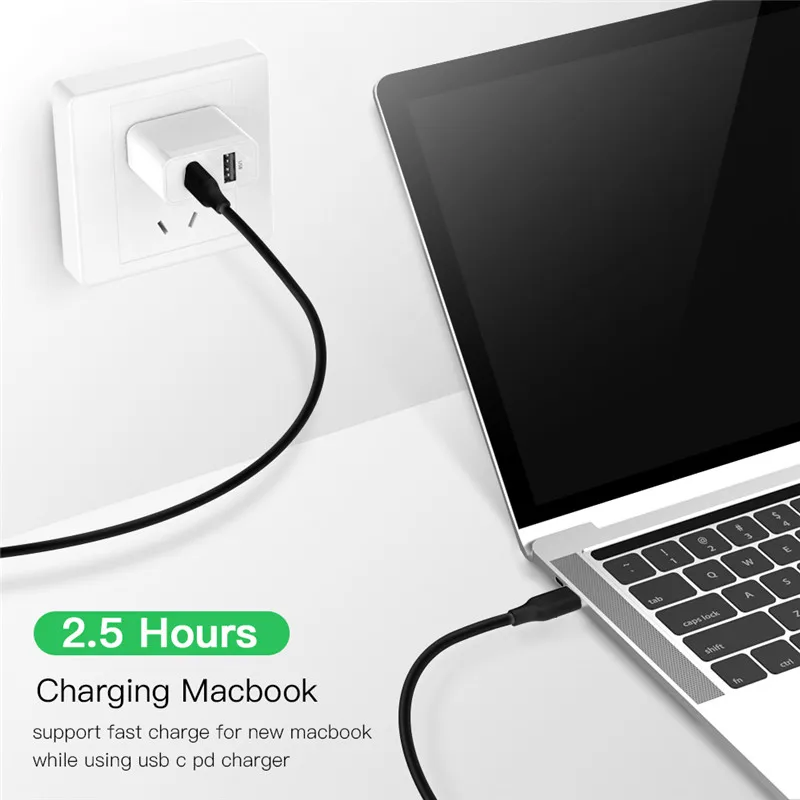 PD USB C к Type кабель для Samsung S10 Note 10 100 Вт Быстрая зарядка 5А зарядное устройство