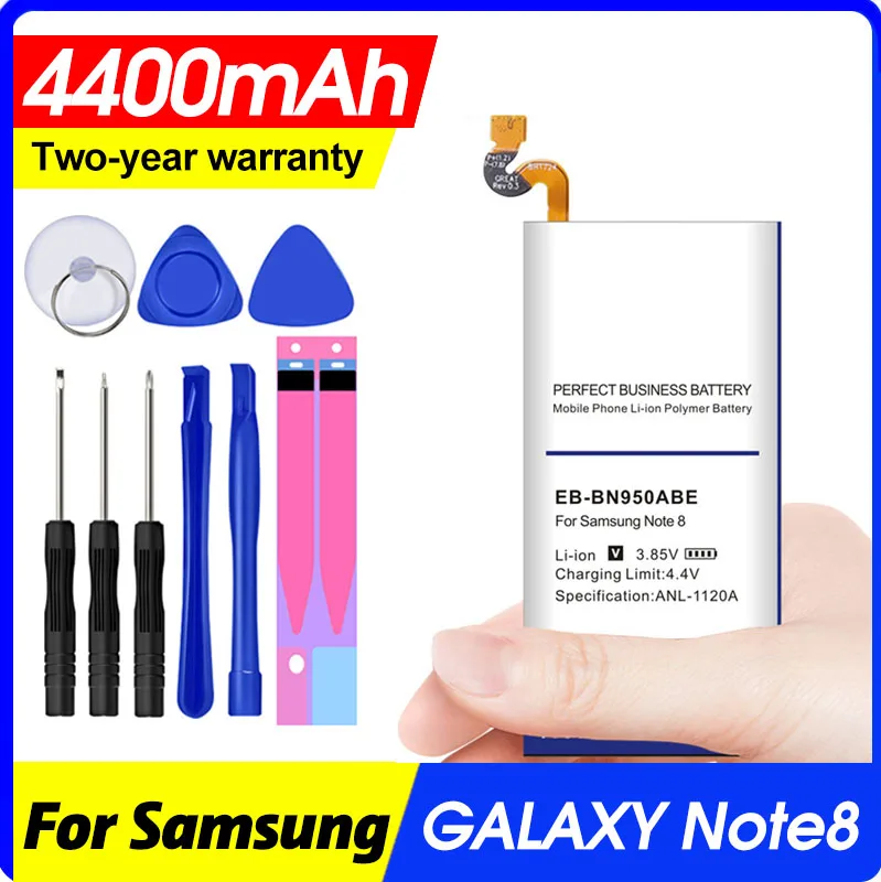 Аккумулятор 4400 мАч для Samsung GALAXY Note 8 N9500 N9508 N950D N950F N950FD N950J N950N N950U + Инструменты |