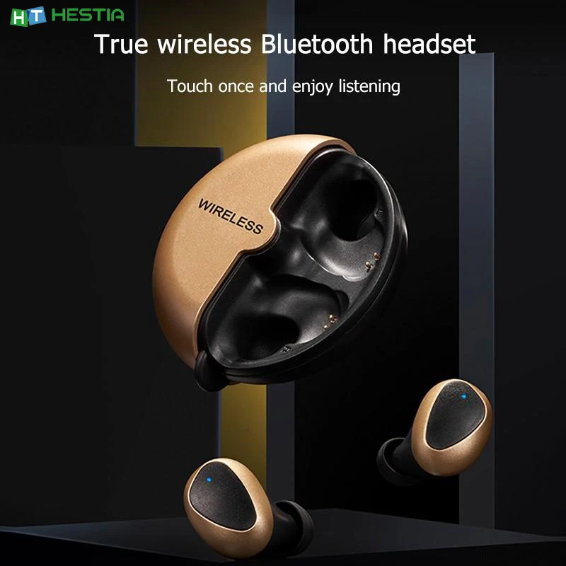 

DE-506 TWS Bluetooth 5.0 Headphones Touch Operation Battery Display Bluetooth headset Fone De Ouvido Auriculares Audifonos