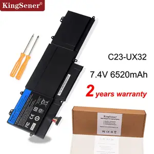 KingSener Новый C23-UX32 Аккумулятор для ноутбука ASUS VivoBook U38N U38N-C4004H ZenBook UX32 UX32V UX32A UX32VD 7,4 V 6520mAh