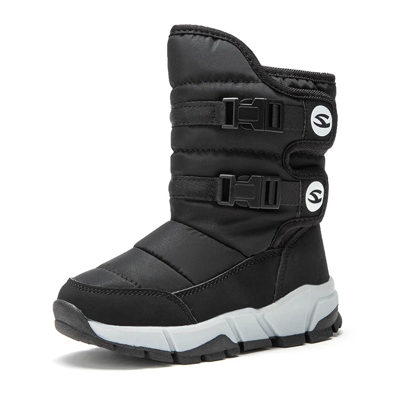 

Brand children's shoes 2020 winter new boys and girls short boots shoes children's snow boots Breathable sports