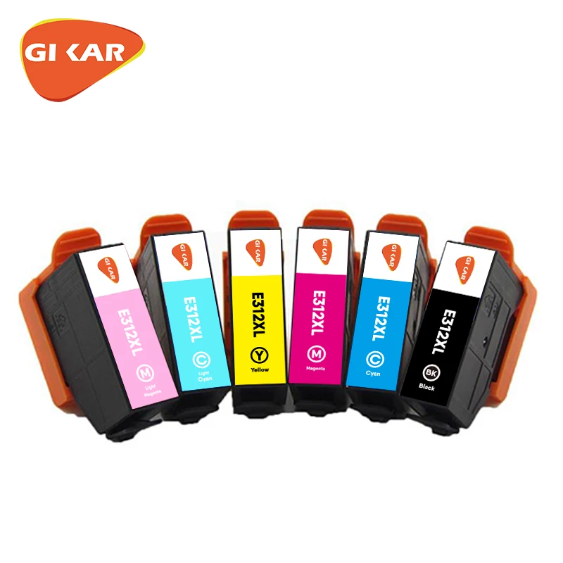 

Gikar 312 Compatible For Epson T312XL 312XL T312 ink cartridge For Epson Expression Photo XP-8500 etc.