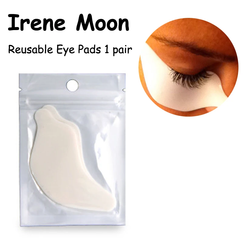 Новые силиконовые белый многоразовые мягкие площадку для глаз патч наращивания