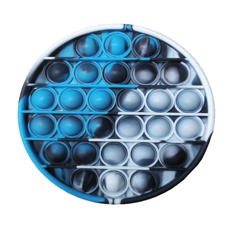 

Best Selling Push Bubble Educational Fidget Silicone Stress Reliever Squeeze Sensory Toys Children Portable Interactive The Toy