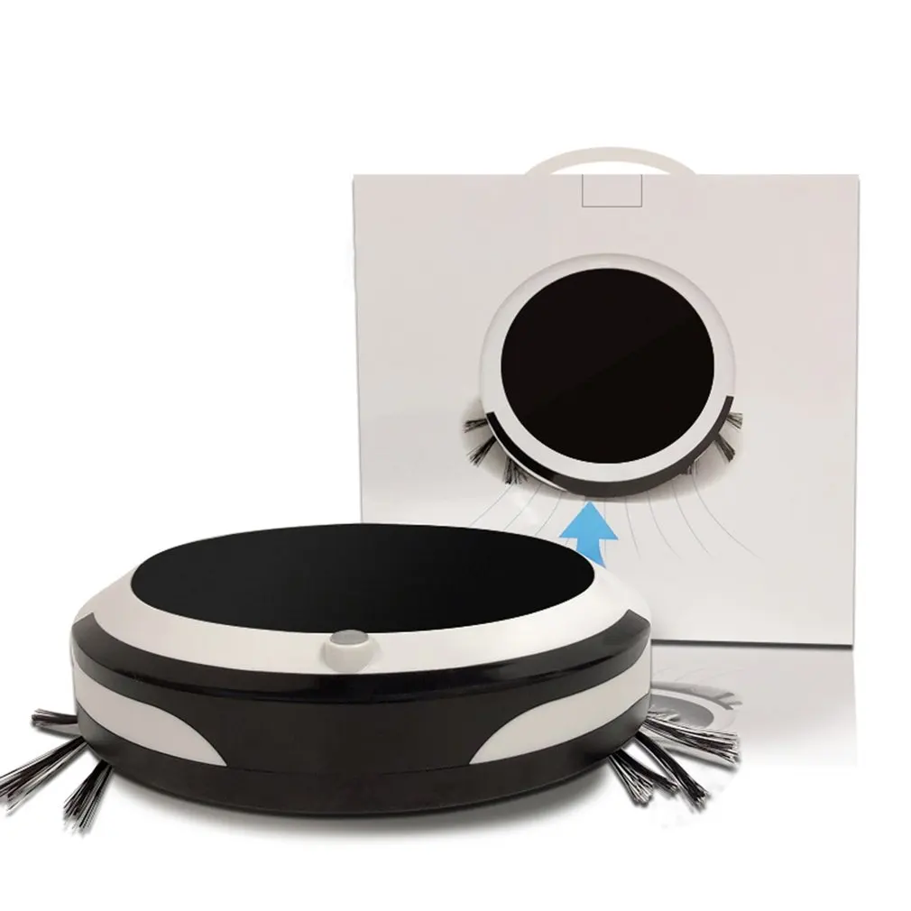 Домашний умный ультра тонкий маленький перезаряжаемый пылесос подметальный