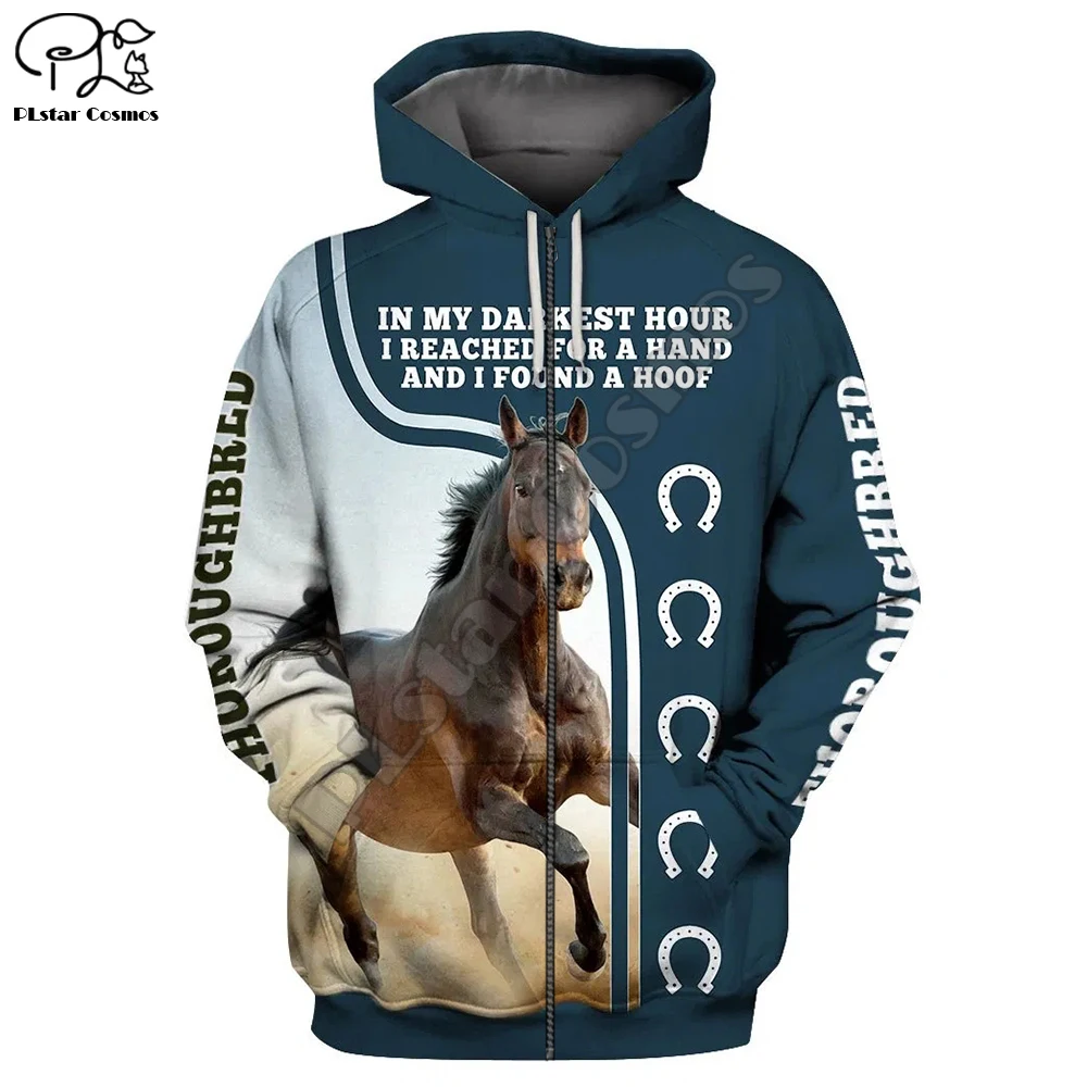 

PLstar Cosmos 3dPrint Animal Horse Doom Unisex Men and Women Unisex Harajuku Streetwear Funny Hoodies/Sweatshirt/Jacket-a7