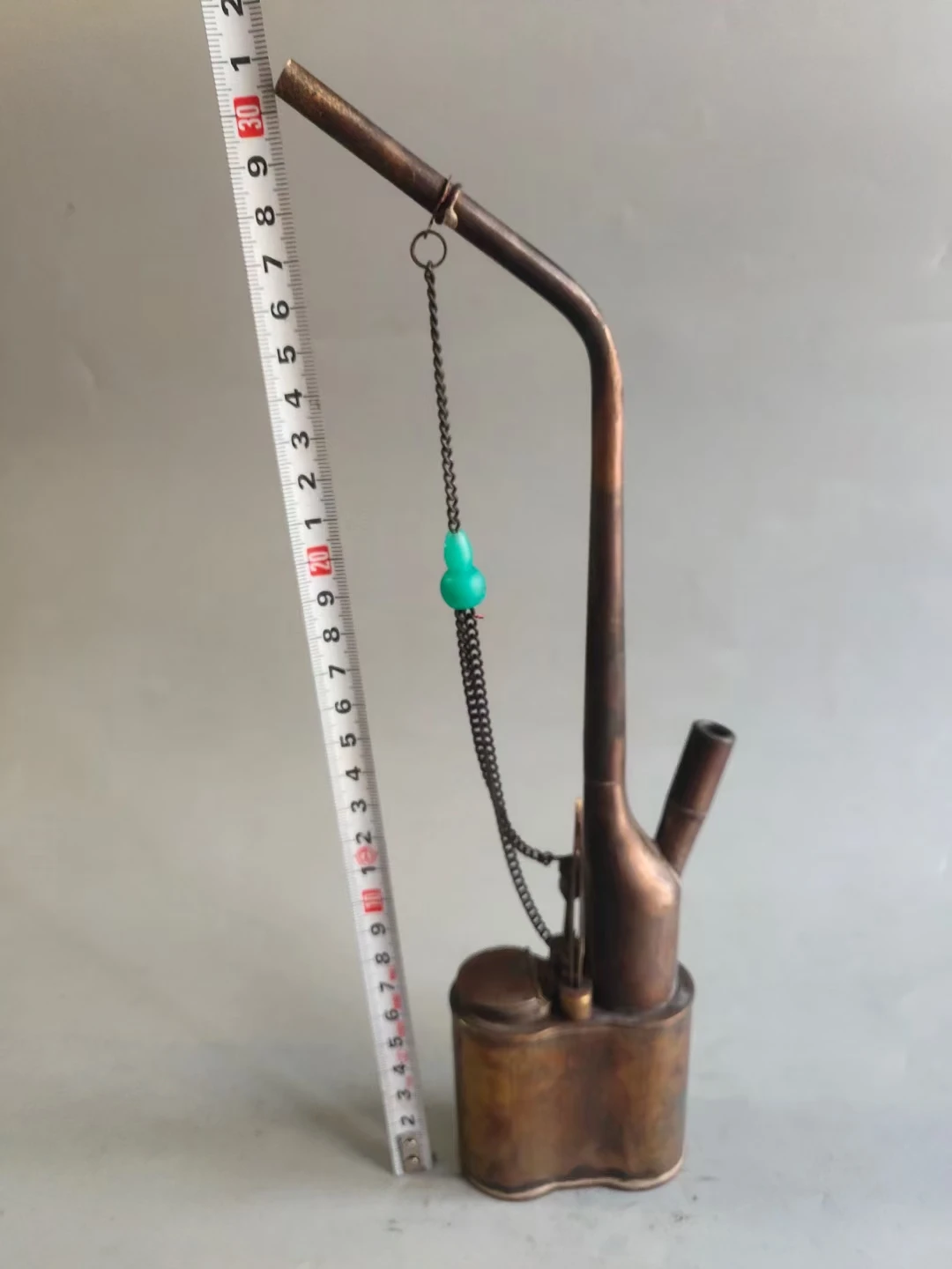 Старая трубка инструмент для курения латунная статуя скульптура модель