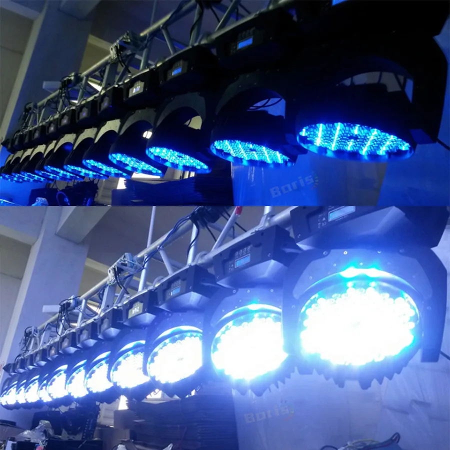 F светильник Zoom Wash движущийся головной 108x3 Вт RGB светодиодный LED DMX | Лампы и