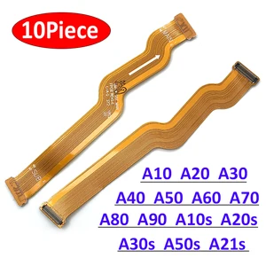 10 шт.лот, гибкий кабель для разъема материнской платы Samsung A10 A20 A30 A40 A50 A60 A70 A80 A90 A10s A20s A30s A50s A21s