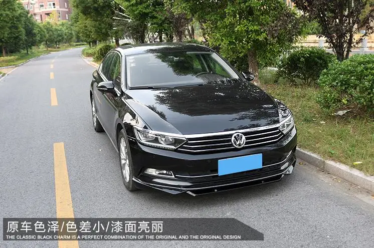 Для Volkswagen Passat B8 Body kit спойлер 2017-2018 для ABS задний передний бампер диффузор защитные