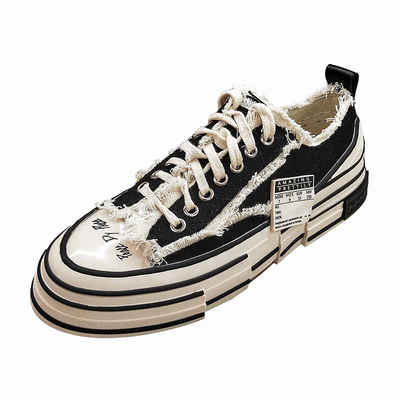 

Web celebrity with platform canvas shoes fashion all-match vulcanized shoes casual women's shoes