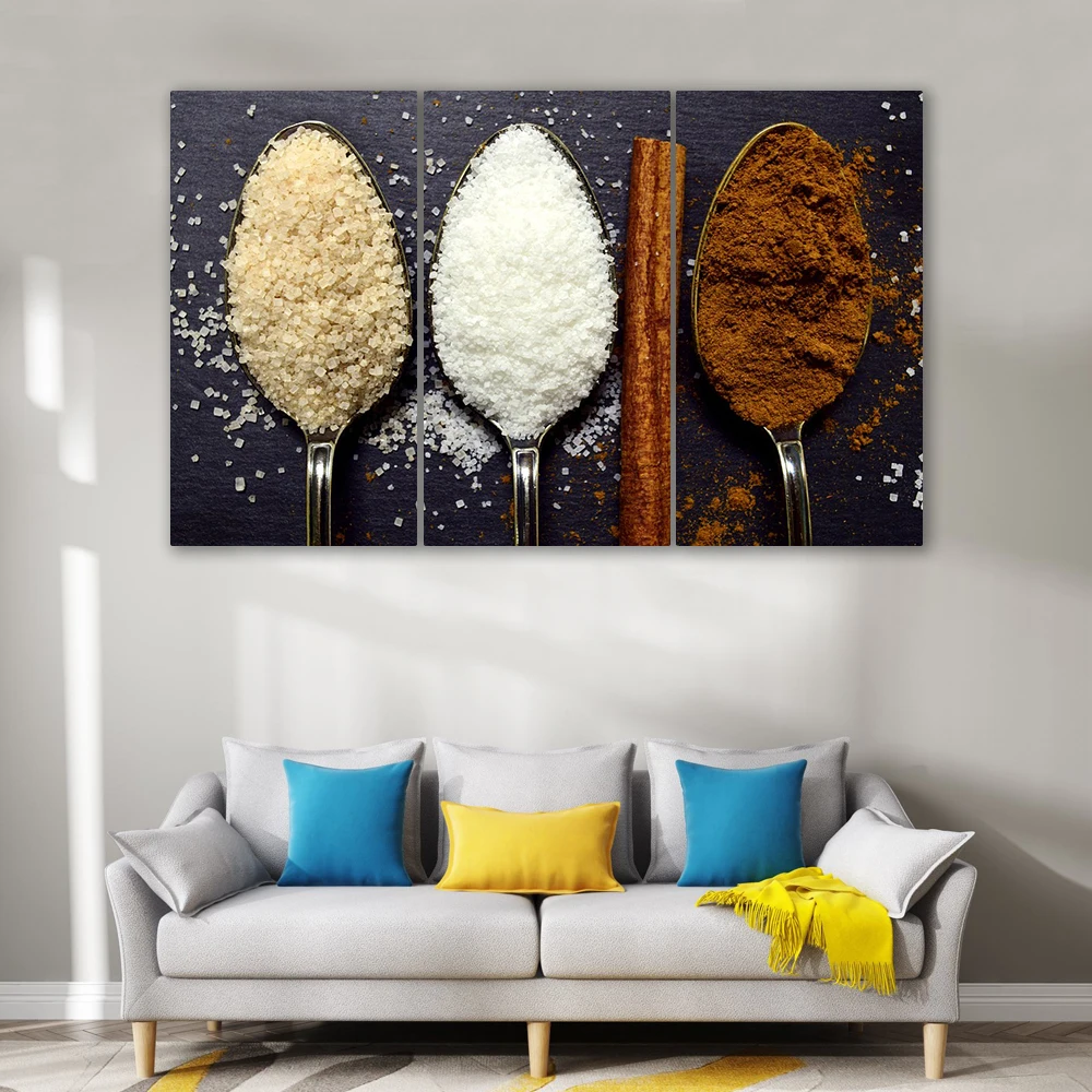 CAPICS 1 3 4 5 панелей уютная гостиная роскошная приправа кухня тематические принты