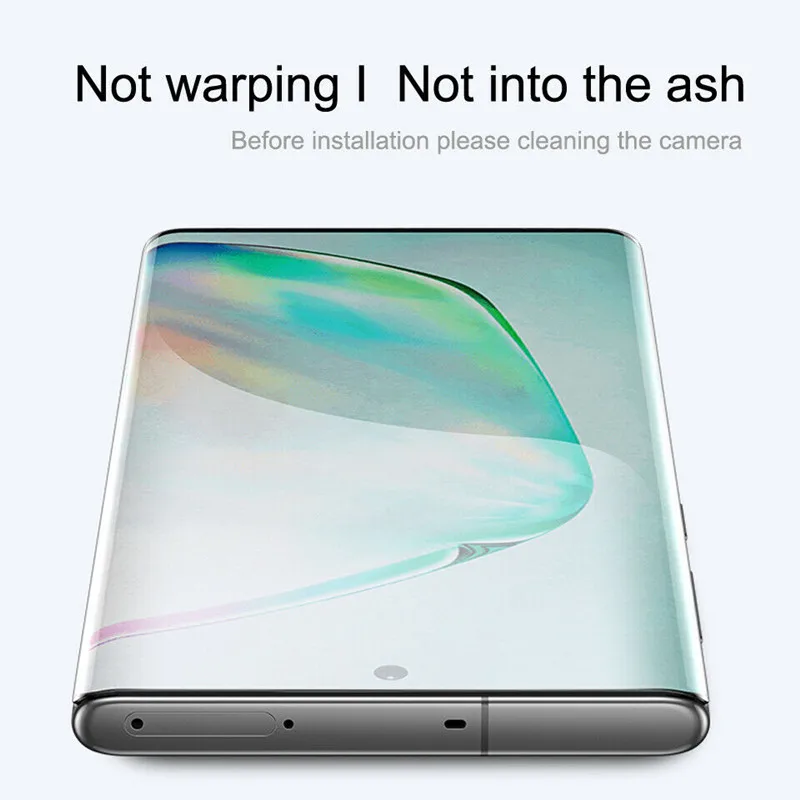 20D Гидрогелевая пленка для защиты экрана samsung Galaxy Note 10 pro гидрогель note 8 9 10pro мягкая