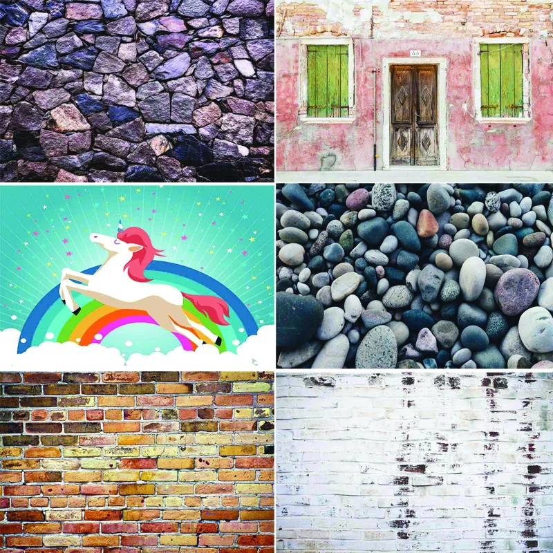 Виниловый фон для фотосъемки с изображением кирпичной стены NY2FD-16 | Электроника