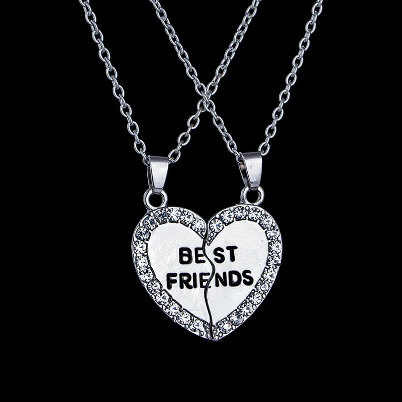 Новое поступление ожерелье унисекс с надписью Best Friends 2 шт. | Украшения и
