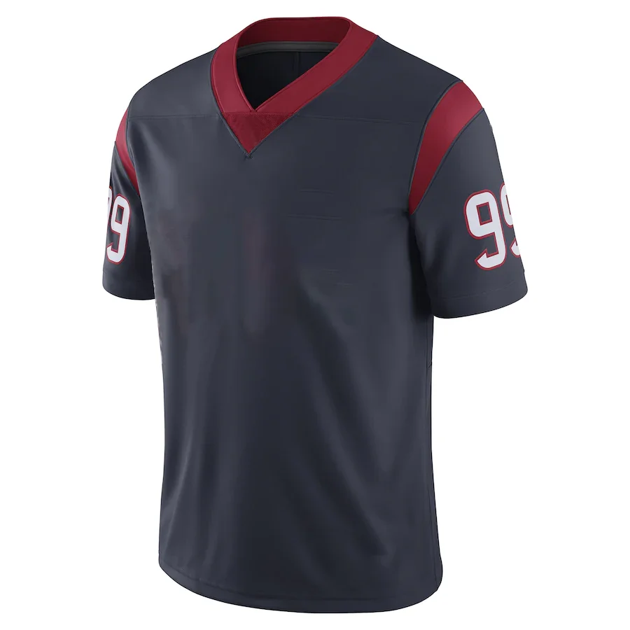 

2021 Men's Texans Fans Rugby Jerseys Deshaun Watson J.J. Watt Deandre Hopkins Fans American Football Houston Jersey T-Shirts