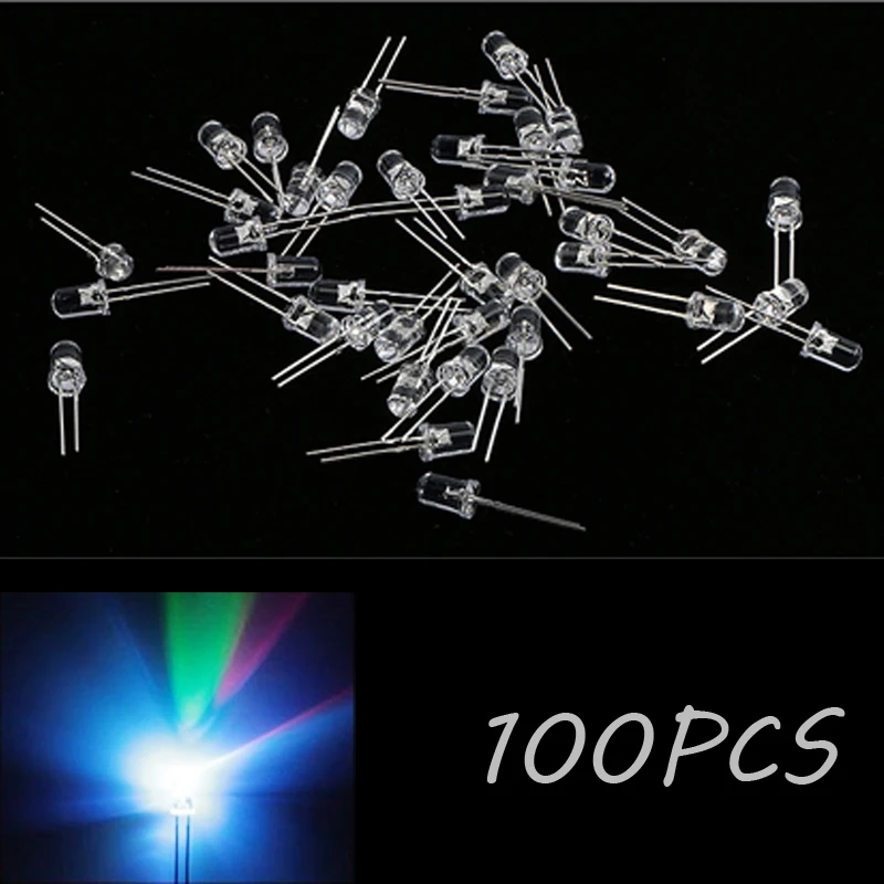 100 шт. светодиодный диоды для подавления переходных скачков напряжения urtal яркий