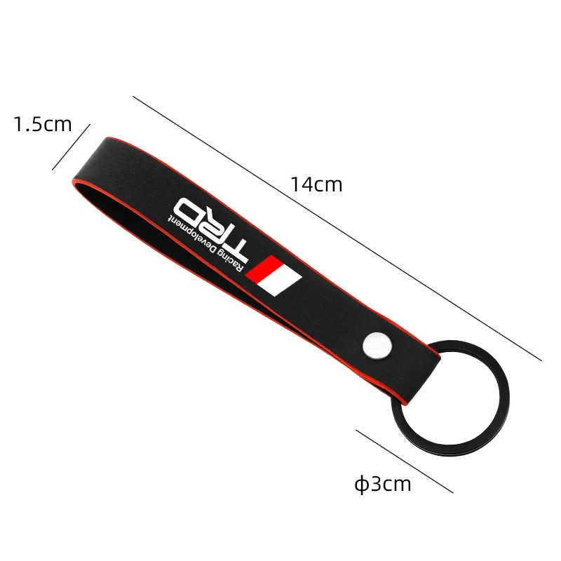 Новинка замшевый брелок для автомобильного стайлинга отличный подарок Toyota TRD VIOS