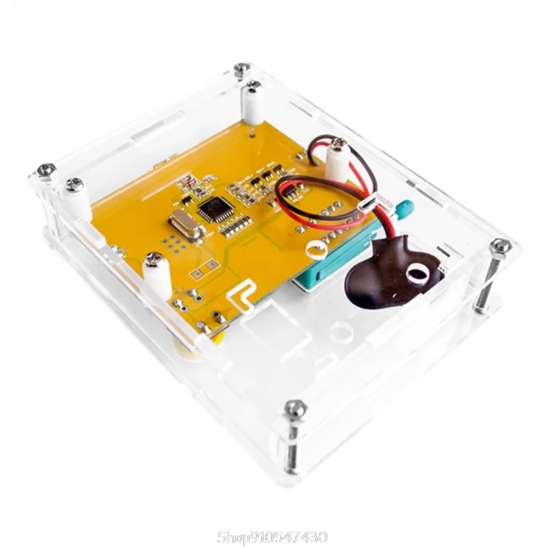 Прозрачный акриловый чехол оболочка для LCR-T4 транзисторов тестер емкости N16 20